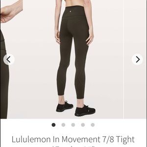 lululemon In Movement 25” Tight